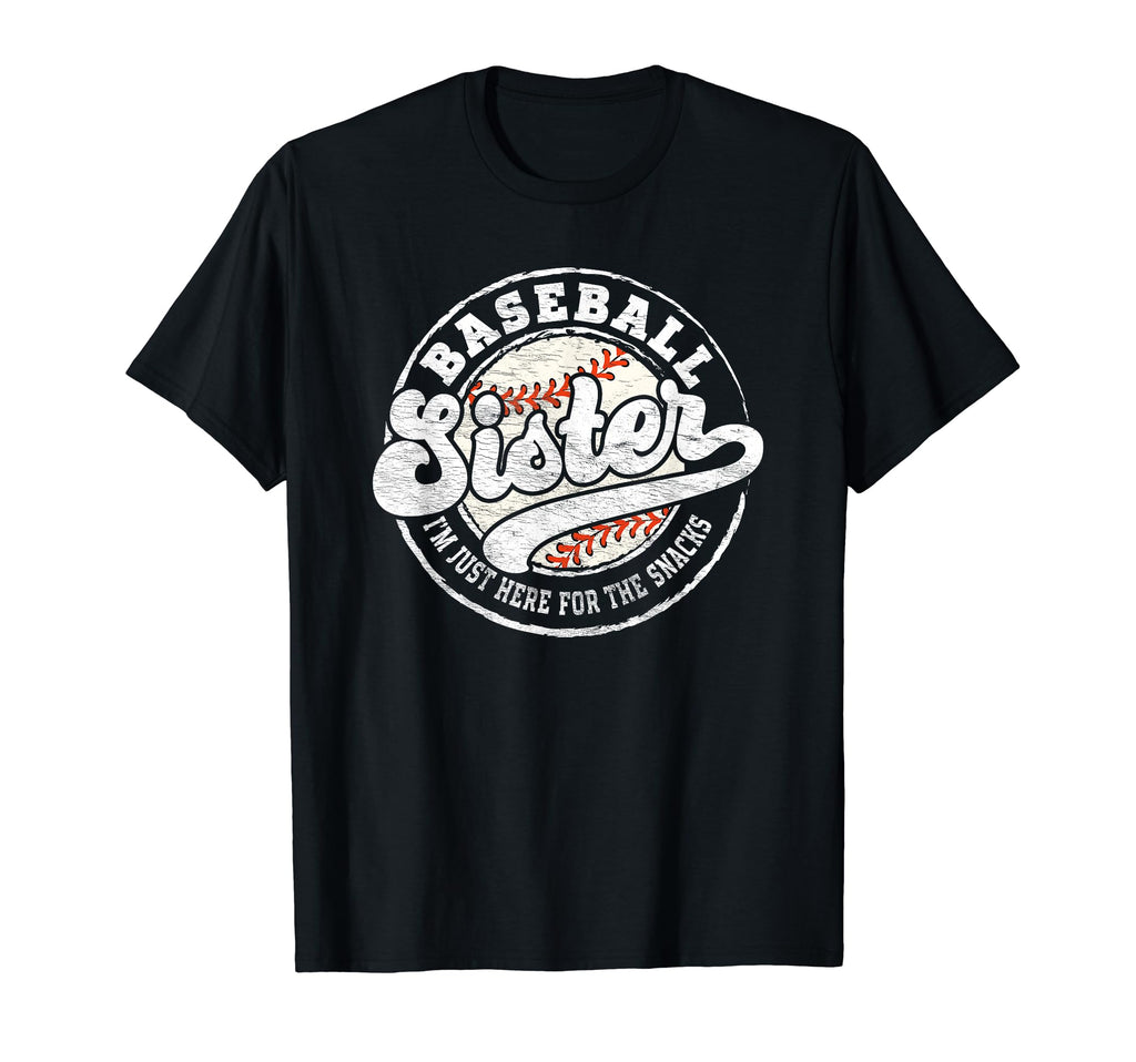 Baseball Sister Little Sis Big Matching T-Shirt - Graphic Print Unisex - T-Shirt, Sweatshirt, Hoodie