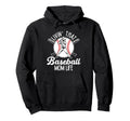 Proud Baseball Mom Game Day Livin That Hoodie - Trendy Graphic Men Women - T-Shirt, Sweatshirt, Hoodie