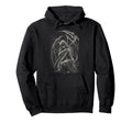 Goth Demon Angel Dark Fallen Scythe Hoodie - Aesthetic Graphic Unisex - T-Shirt, Sweatshirt, Hoodie