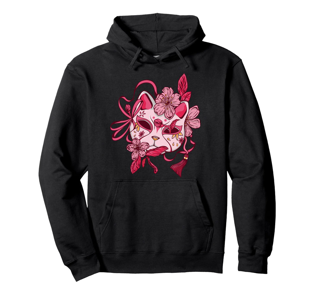 Vaporwave Aesthetic Cherry Blossom Japan Hoodie - Novelty Apparel Unisex - T-Shirt, Sweatshirt, Hoodie