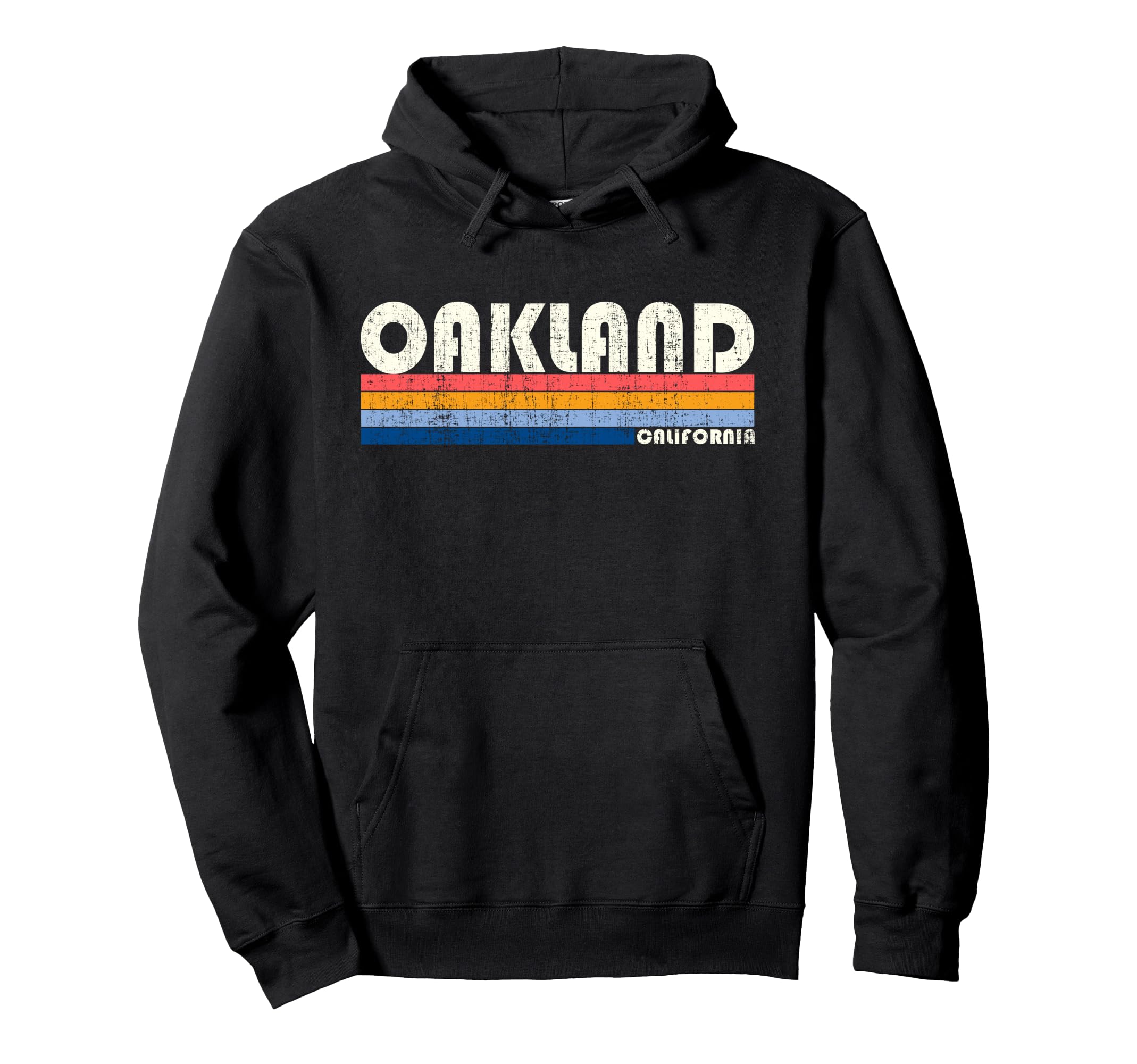 70S 80S Oakland Ca Hoodie - Minimalist Print Unisex - T-Shirt, Sweatshirt, Hoodie