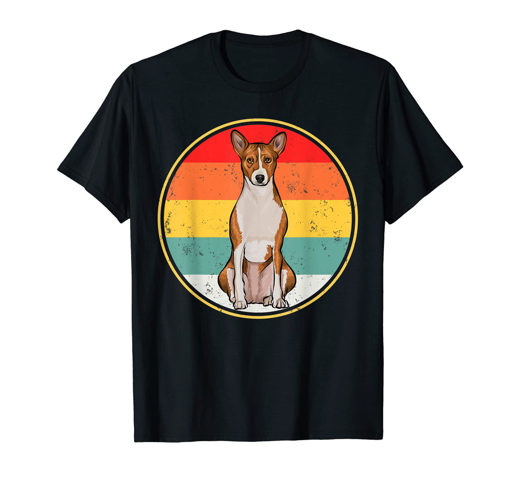 Sunset Basenji Dog T-Shirt - Graphic Print Men Women - T-Shirt, Sweatshirt, Hoodie