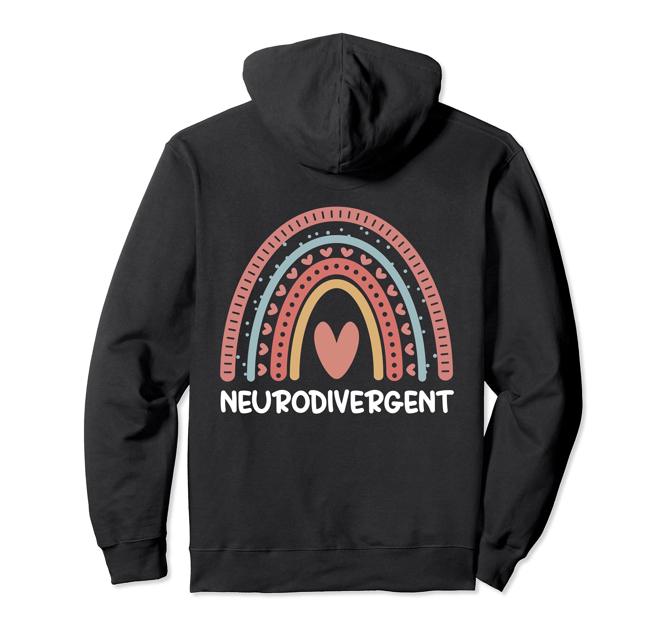 Neurodivergent Neurodiversity Hoodie - Minimalist Print for Adults - T-Shirt, Sweatshirt, Hoodie