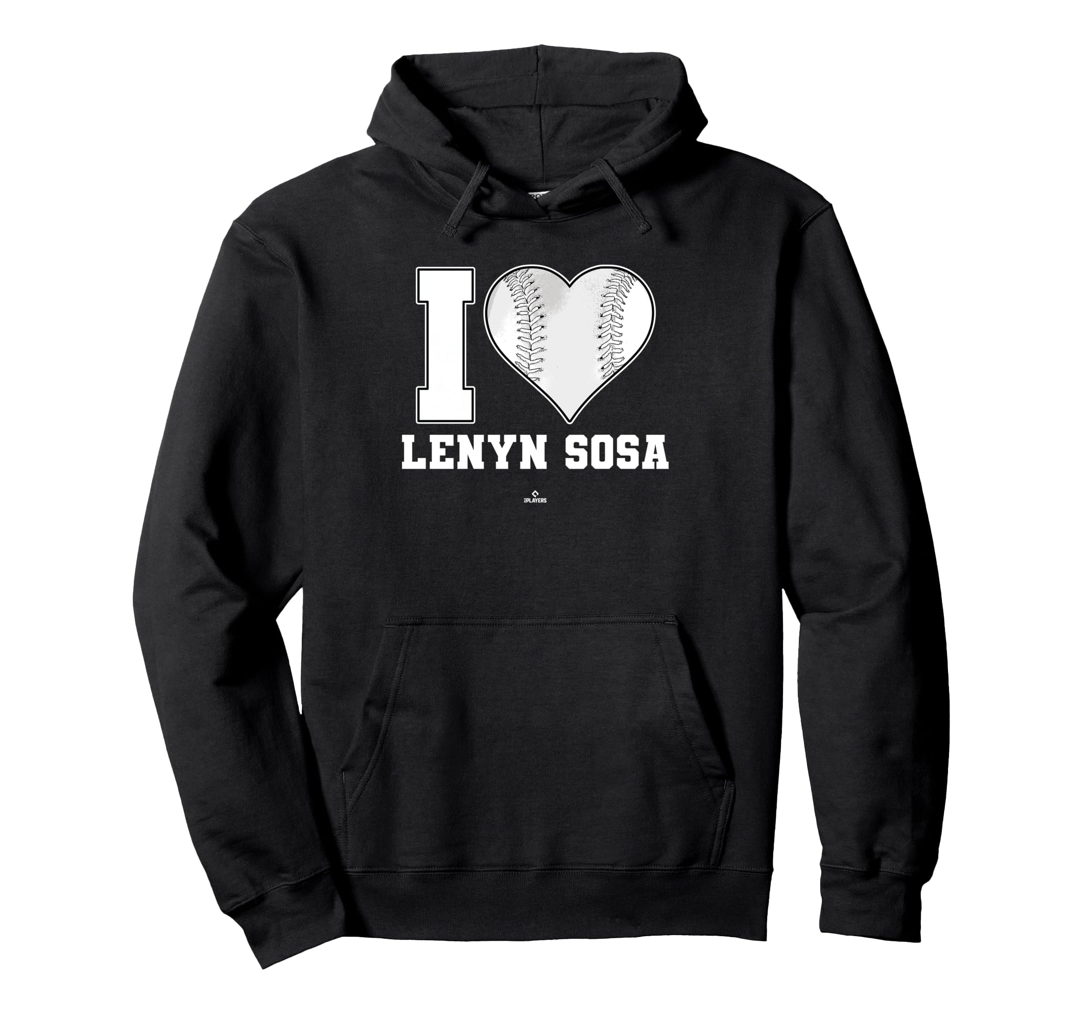 I Heart Baseball Stitch Lenyn Sosa Hoodie - Trendy Graphic for Adults - T-Shirt, Sweatshirt, Hoodie