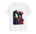 Arcade Machine Gaming T-Shirt - Minimalist Print Men Women - T-Shirt, Sweatshirt, Hoodie