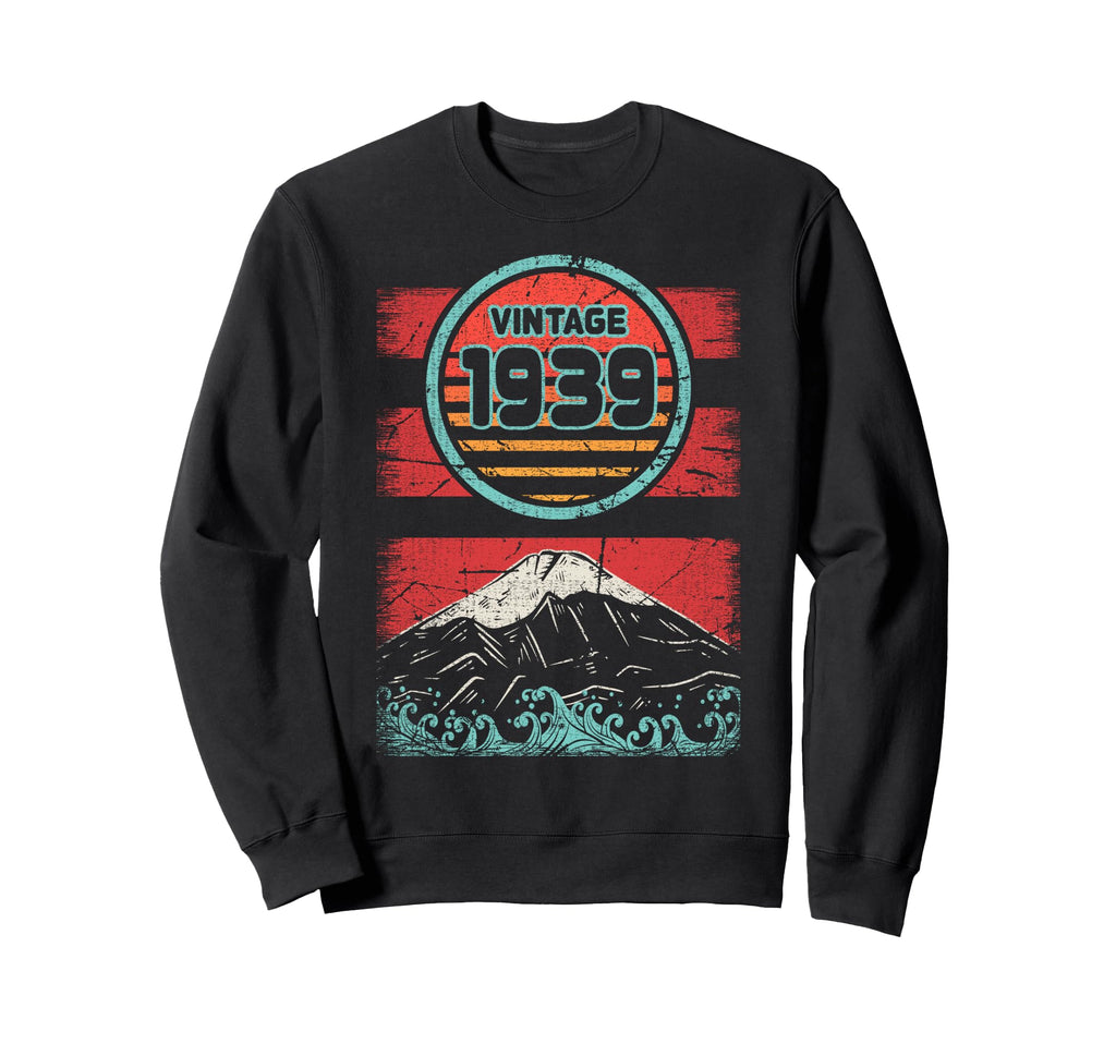 1939 Birthday Sunset Sweatshirt - Fun Novelty Design Unisex - T-Shirt, Sweatshirt, Hoodie