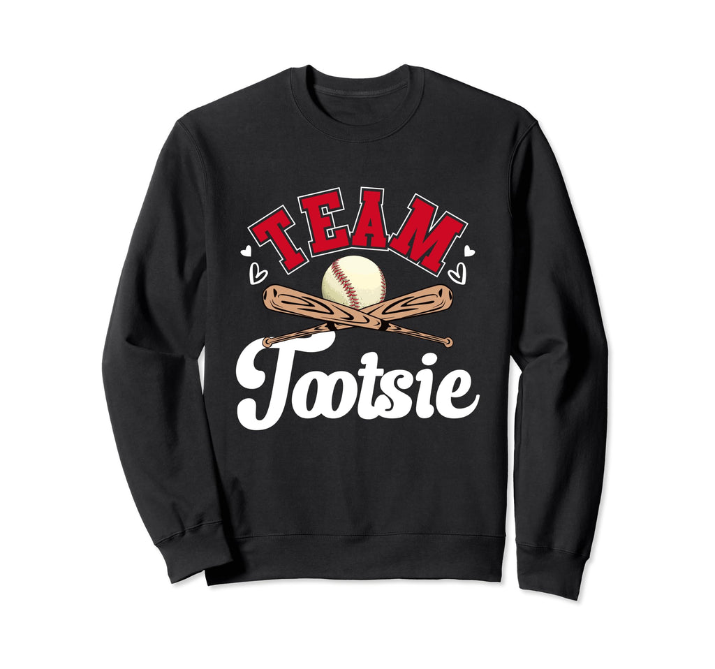 Team Tootsie Mothers Day Baseball Sweatshirt - Aesthetic Graphic Unisex - T-Shirt, Sweatshirt, Hoodie