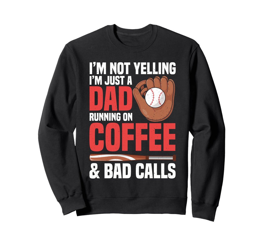 Baseball Dad Designs Coffee Lover Hoodie - Aesthetic Graphic for Adults - T-Shirt, Sweatshirt, Hoodie