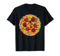 Pizza Pentagram Occult Vaporwave T-Shirt - Streetwear Style for Adults - T-Shirt, Sweatshirt, Hoodie