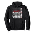 2026 Baseball Senior Mother Law Hoodie - Aesthetic Graphic for Adults - T-Shirt, Sweatshirt, Hoodie