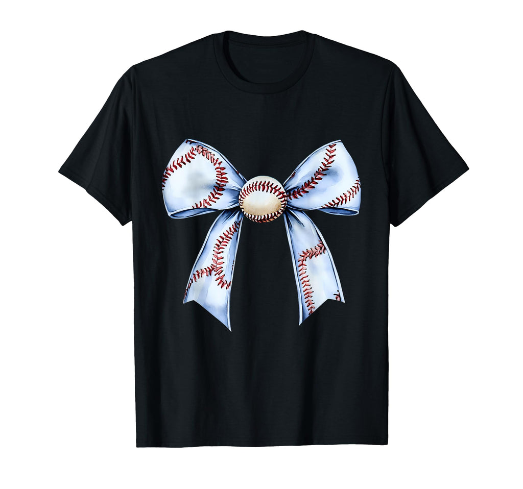 Baseball Coquette Bow Baseball Mom T-Shirt - Streetwear Style for Adults - T-Shirt, Sweatshirt, Hoodie