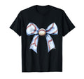 Baseball Coquette Bow Baseball Mom T-Shirt - Streetwear Style for Adults - T-Shirt, Sweatshirt, Hoodie