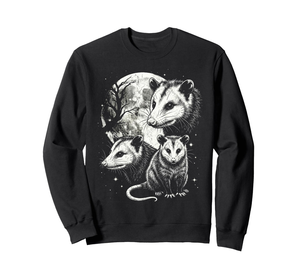Possum 90S Aesthetic Y2K Sweatshirt - Casual Everyday Wear for Adults - T-Shirt, Sweatshirt, Hoodie