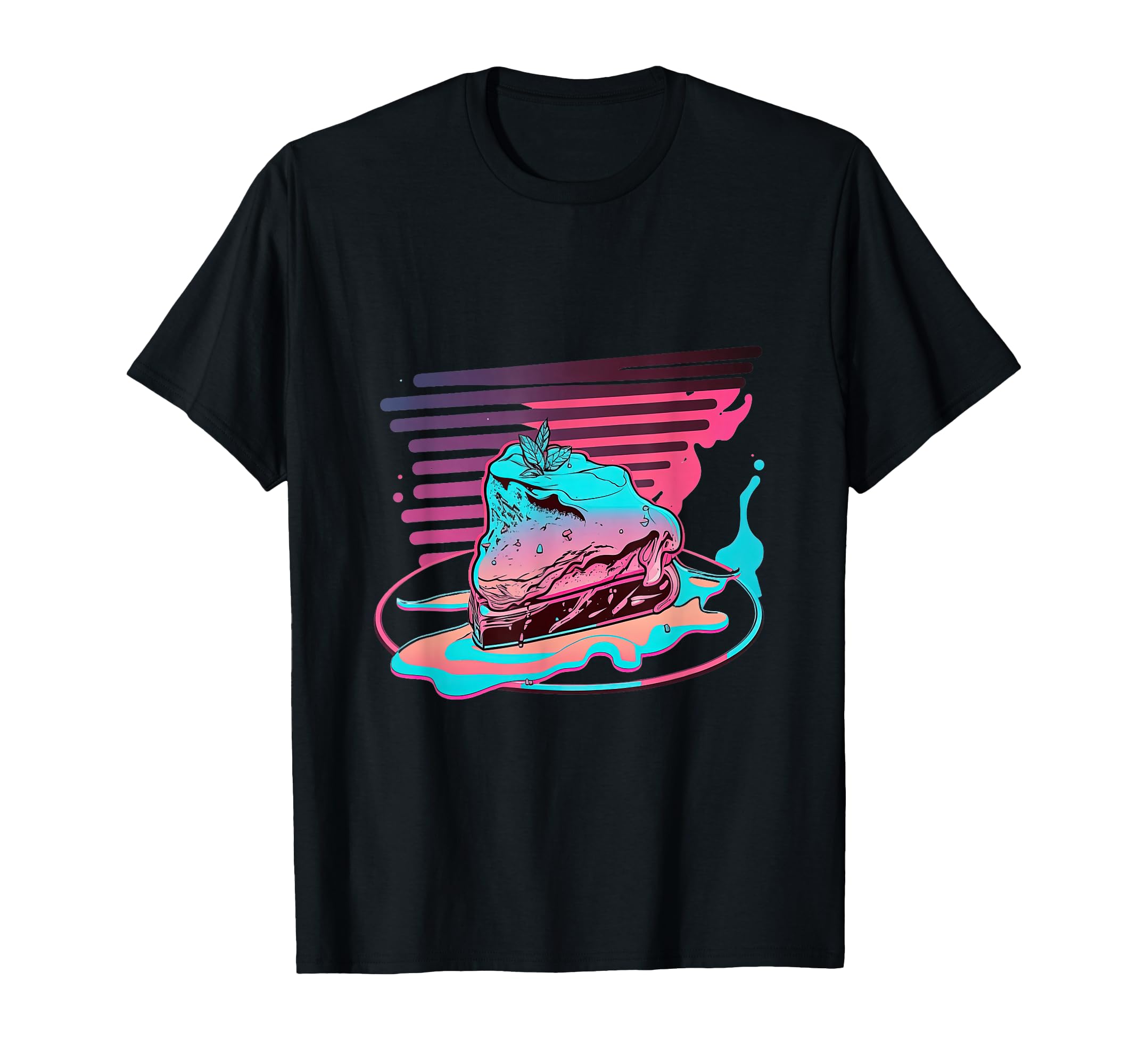 Vaporwave Steak 80S And 90S T-Shirt - Fun Novelty Design Men Women - T-Shirt, Sweatshirt, Hoodie