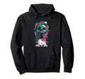Flower Skull Sad Aesthetic Edgy Streetwear Hoodie - Graphic Print Men Women - T-Shirt, Sweatshirt, Hoodie