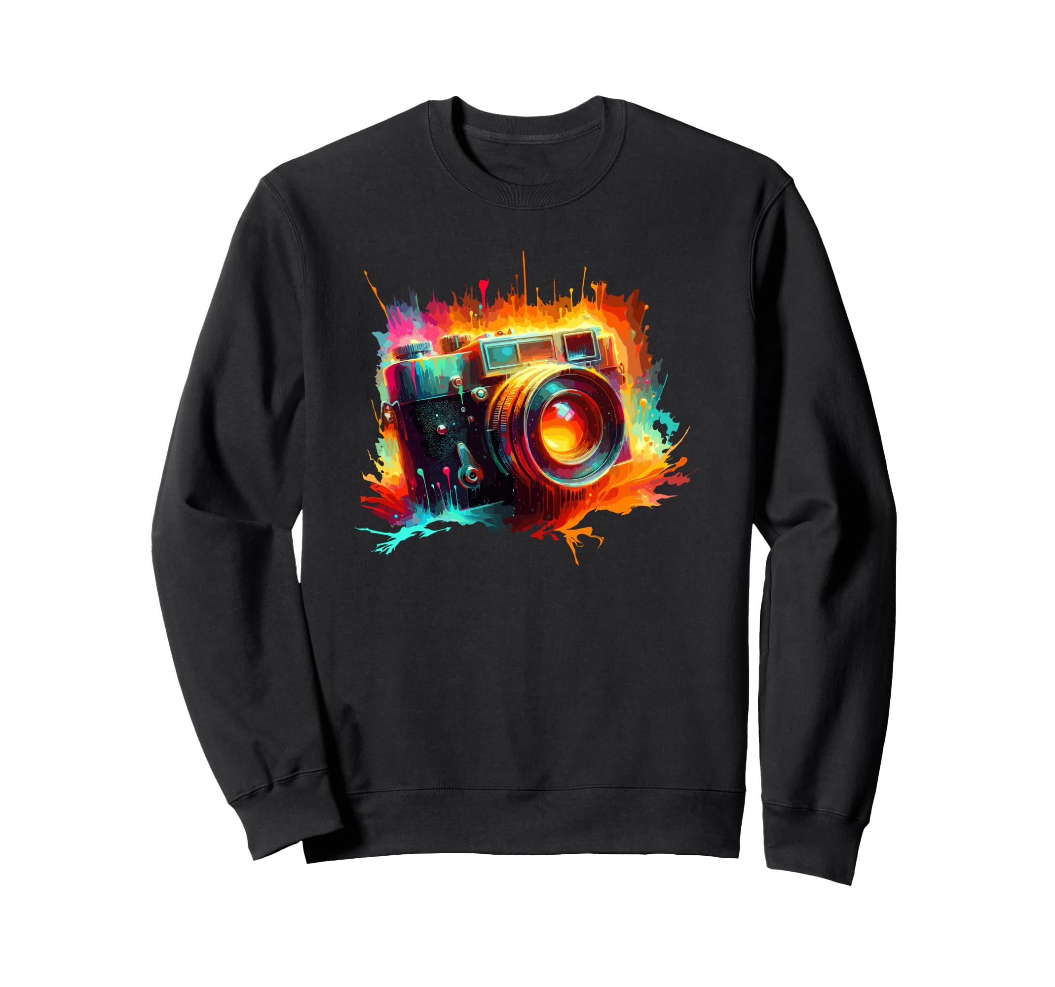 Camera Photographer Photography Sweatshirt - Streetwear Style Unisex - T-Shirt, Sweatshirt, Hoodie