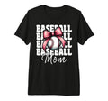 Baseball Mom Baseball Mama Mothers T-Shirt - Novelty Apparel for Adults - T-Shirt, Sweatshirt, Hoodie