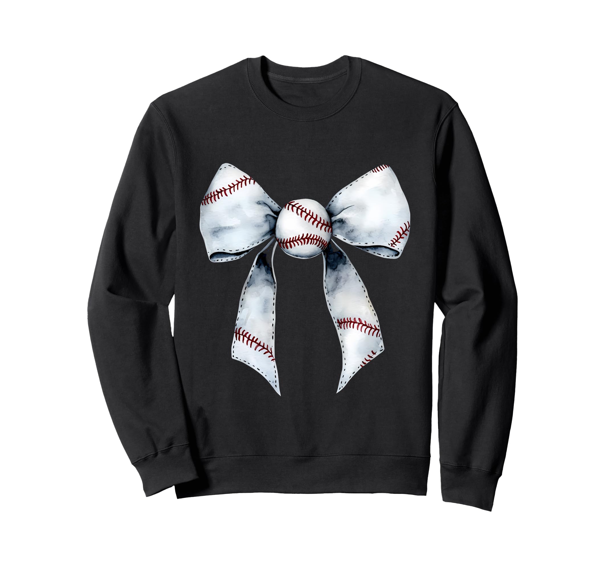 Baseball Coquette Bow Baseball Mom Sweatshirt - Novelty Apparel Men Women - T-Shirt, Sweatshirt, Hoodie