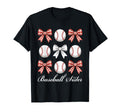 Baseball Sister Coquette Bow Biggest T-Shirt - Casual Everyday Wear Unisex - T-Shirt, Sweatshirt, Hoodie