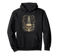 Skull Cat Skeleton Kitty Kitten Gothic Hoodie - Graphic Print for Adults - T-Shirt, Sweatshirt, Hoodie