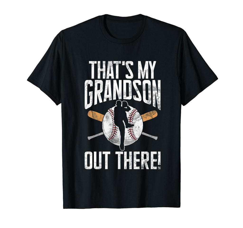 Thats My Grandson Out There Grandpa T-Shirt - Custom Art Print for Adults - T-Shirt, Sweatshirt, Hoodie