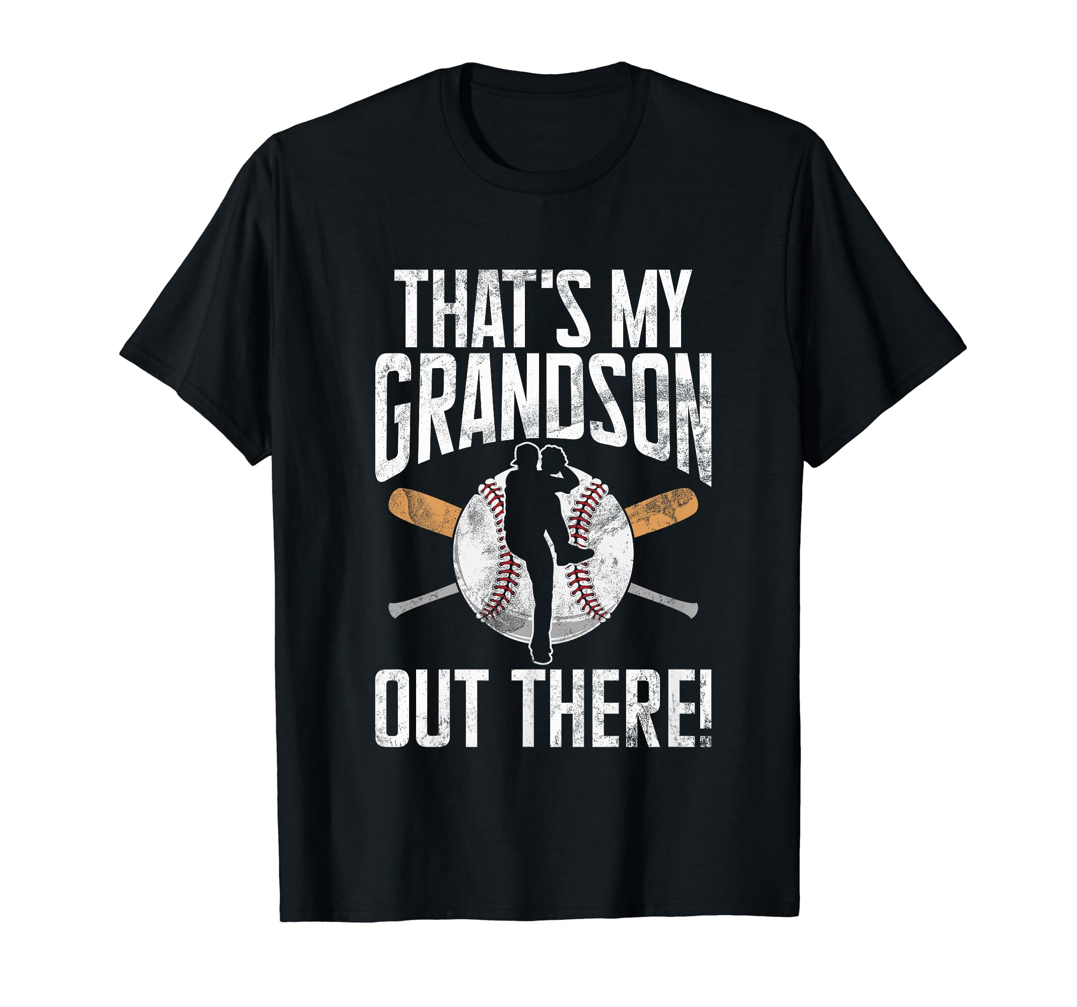 Thats My Grandson Out There Grandpa T-Shirt - Custom Art Print for Adults - T-Shirt, Sweatshirt, Hoodie