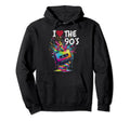90S Music Notes Cassette Tape Music Hoodie - Aesthetic Graphic for Adults - T-Shirt, Sweatshirt, Hoodie