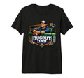 Dugout Dad Baseball Game Day Supporter T-Shirt - Graphic Print Men Women - T-Shirt, Sweatshirt, Hoodie