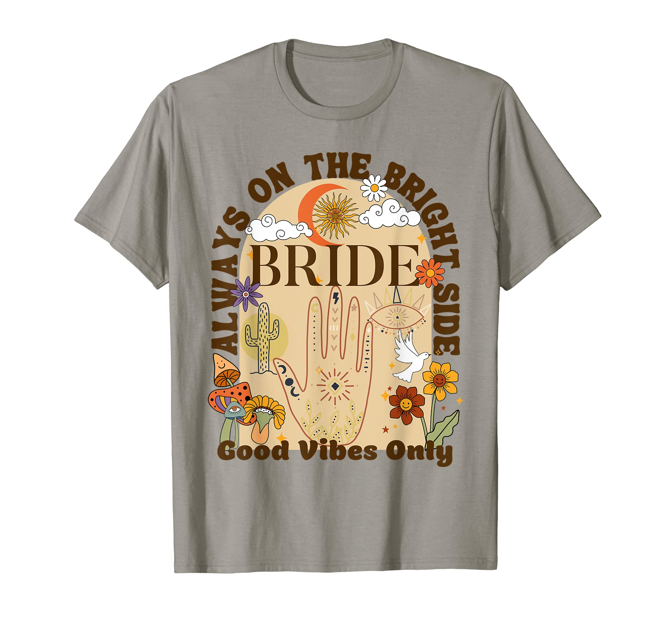 Boho Celestial Bachelorette Bride T-Shirt - Unique Graphic Men Women - T-Shirt, Sweatshirt, Hoodie