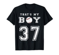 Thats My Baseball 37 Jersey Number Mom T-Shirt - Graphic Print Men Women - T-Shirt, Sweatshirt, Hoodie