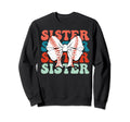 Baseball Sister Coquette Bow Sweatshirt - Unique Graphic Men Women - T-Shirt, Sweatshirt, Hoodie