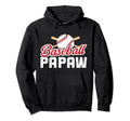 Baseball Papaw Proud Papaw Baseball Hoodie - Minimalist Print Unisex - T-Shirt, Sweatshirt, Hoodie