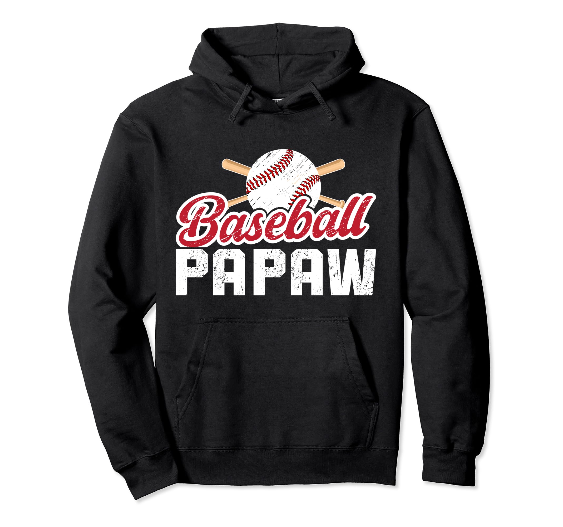 Baseball Papaw Proud Papaw Baseball Hoodie - Minimalist Print Unisex - T-Shirt, Sweatshirt, Hoodie
