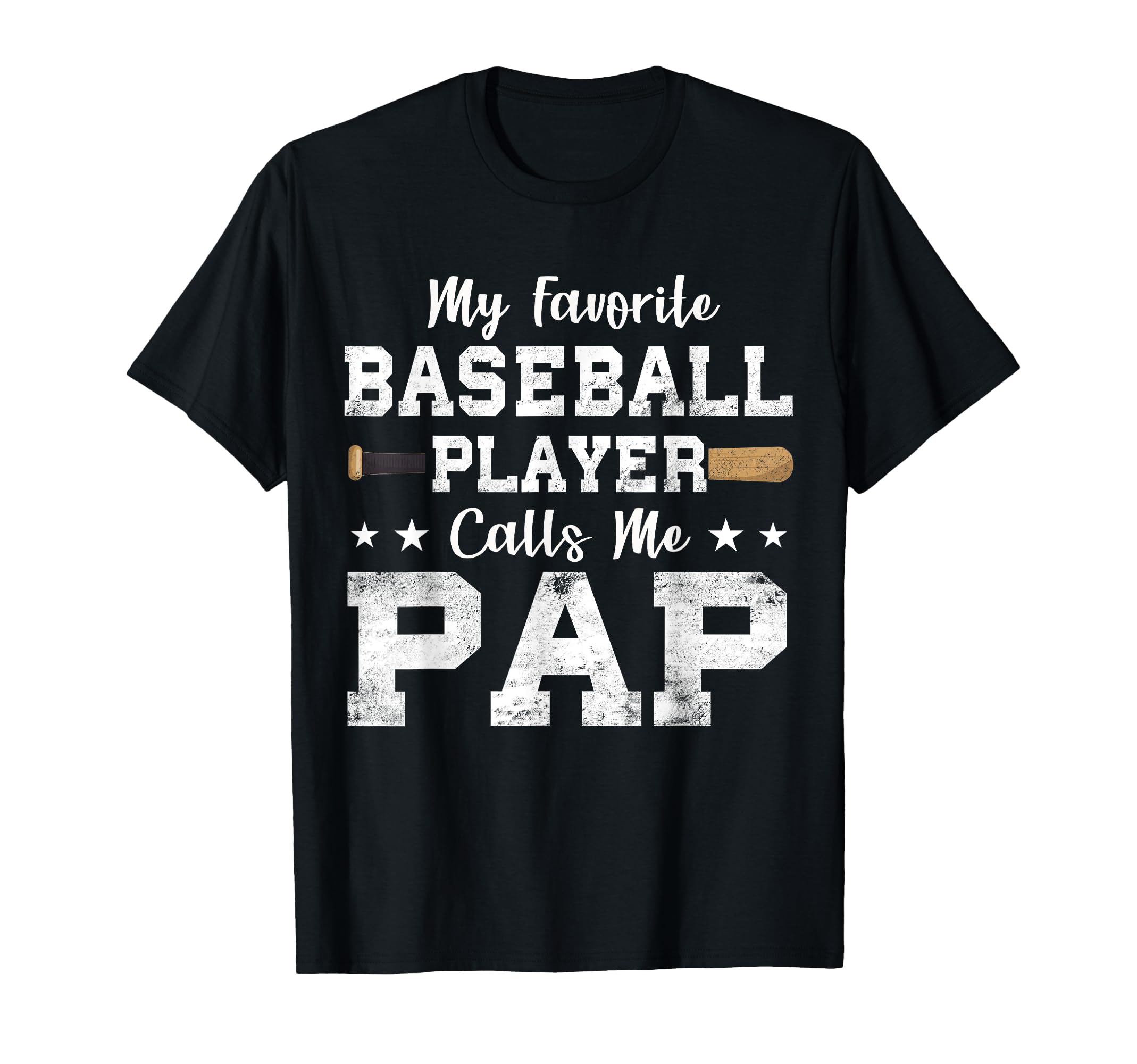 My Favorite Baseball Player Calls Me Pap T-Shirt - Minimalist Print Unisex - T-Shirt, Sweatshirt, Hoodie