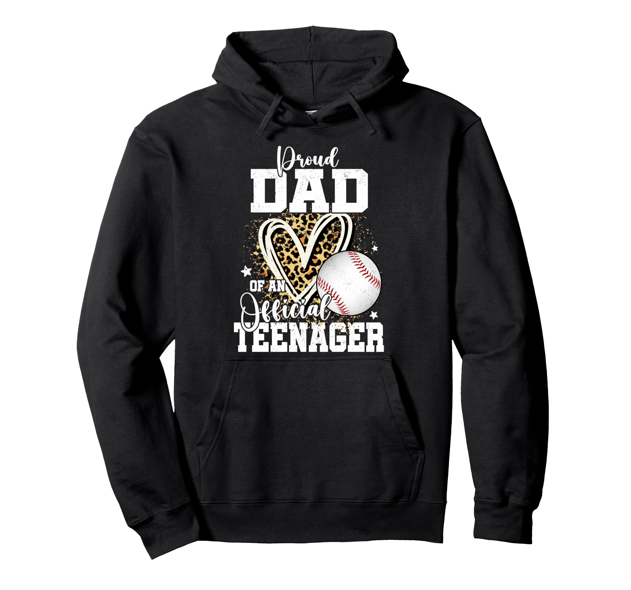 Proud Dad Teenager 13Th Birthday Hoodie - Trendy Graphic for Adults - T-Shirt, Sweatshirt, Hoodie