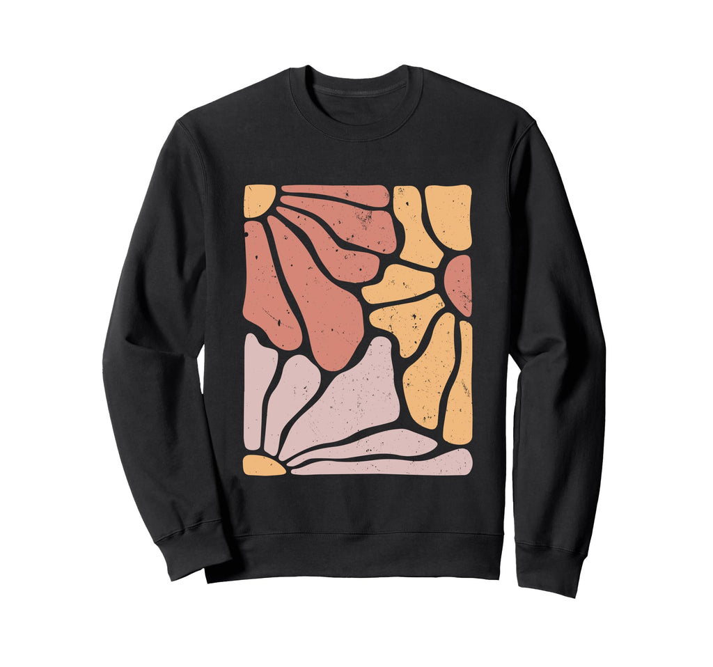 Boho Wildflowers Flowers Sweatshirt - Custom Art Print for Adults - T-Shirt, Sweatshirt, Hoodie