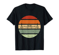 Heartbeat Gamer Sunset T-Shirt - Minimalist Print for Adults - T-Shirt, Sweatshirt, Hoodie