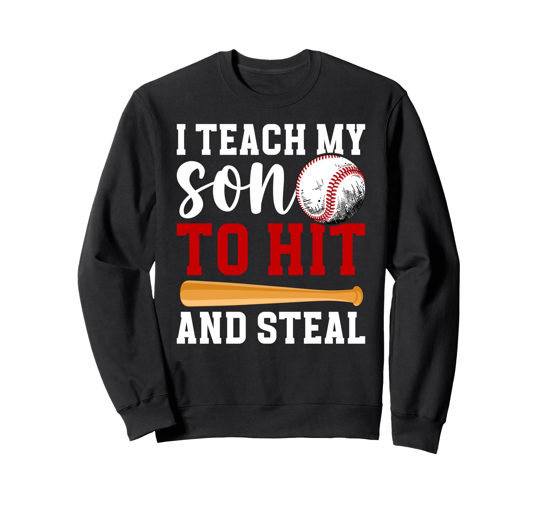 Baseball Mom Baseball Player Mama Sweatshirt - Custom Art Print for Adults - T-Shirt, Sweatshirt, Hoodie