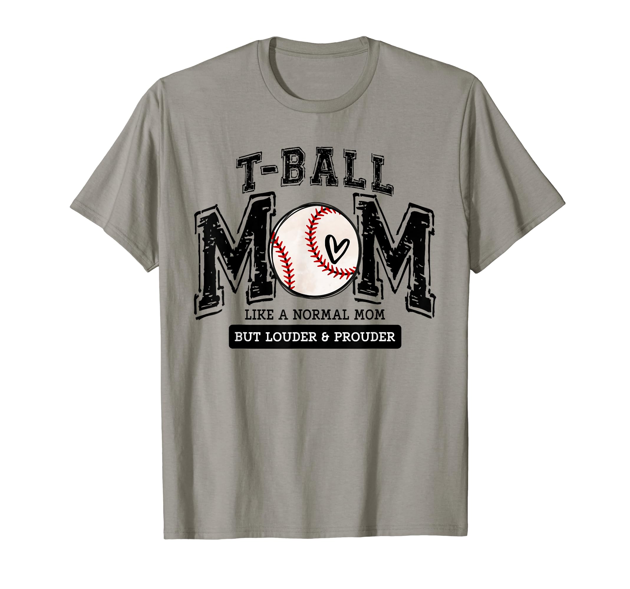 T Ball Mom Ball Mama Matching T-Shirt - Aesthetic Graphic for Adults - T-Shirt, Sweatshirt, Hoodie