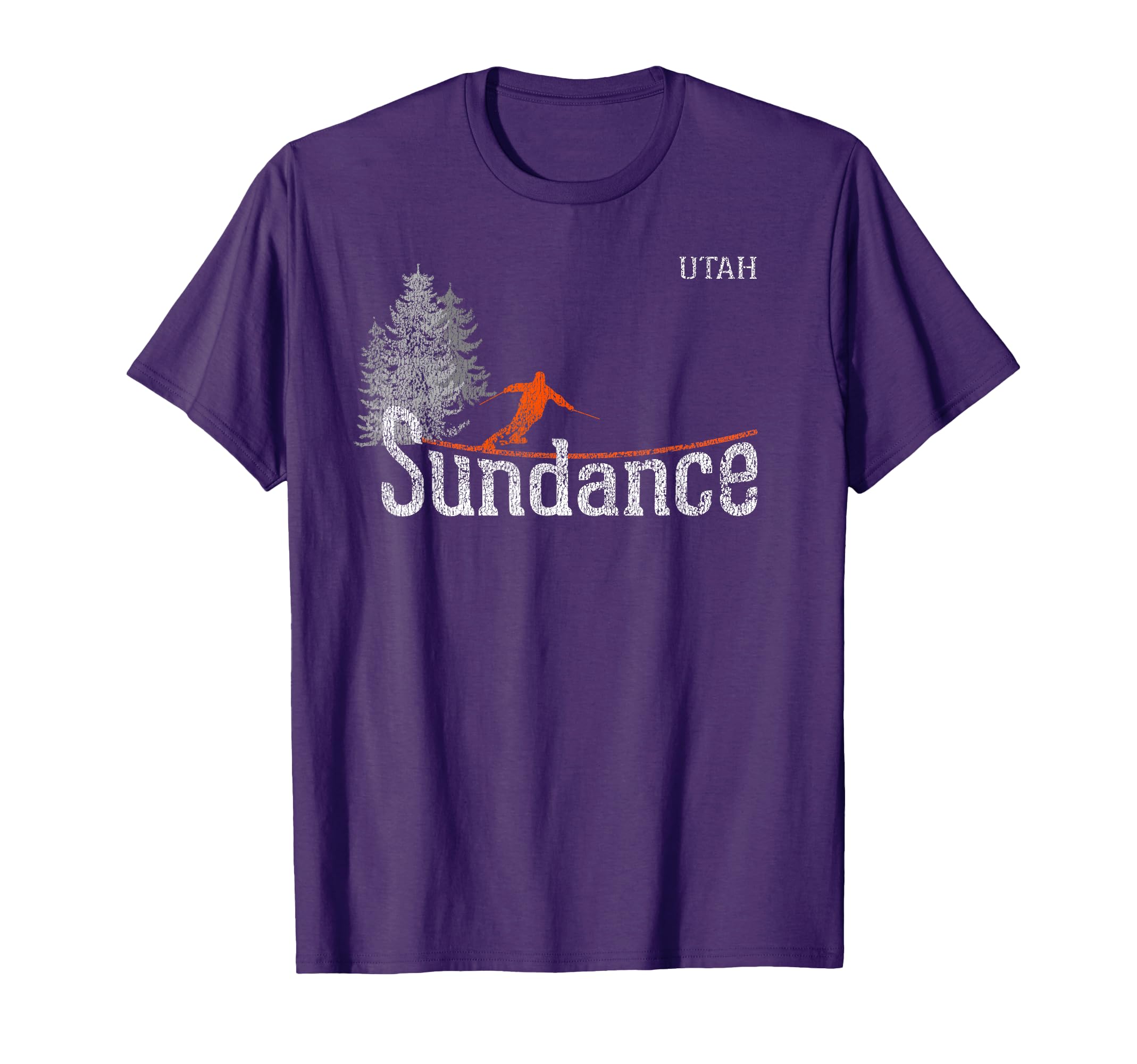 1980S Sundance Utah Skiing T-Shirt - Fun Novelty Design Unisex - T-Shirt, Sweatshirt, Hoodie