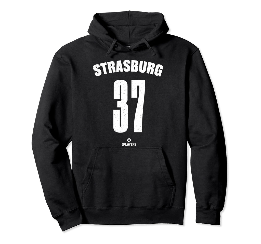 Stephen Strasburg 37 Mlbpa Washington Hoodie - Novelty Apparel for Adults - T-Shirt, Sweatshirt, Hoodie