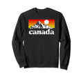 Canada Distressed Sweatshirt - Trendy Graphic Men Women - T-Shirt, Sweatshirt, Hoodie