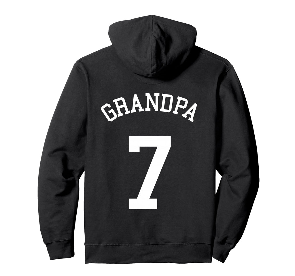 Grandpa Team Uniform 7 Handball Hoodie - Casual Everyday Wear for Adults - T-Shirt, Sweatshirt, Hoodie