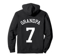 Grandpa Team Uniform 7 Handball Hoodie - Casual Everyday Wear for Adults - T-Shirt, Sweatshirt, Hoodie
