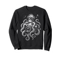 Photographer Octopus Camera Art Sweatshirt - Novelty Apparel for Adults - T-Shirt, Sweatshirt, Hoodie
