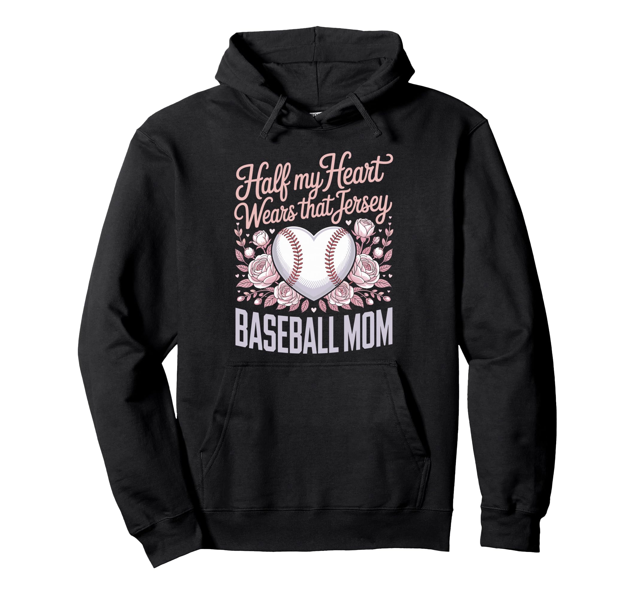 Half My Heart Wears That Jersey Hoodie - Aesthetic Graphic for Adults - T-Shirt, Sweatshirt, Hoodie