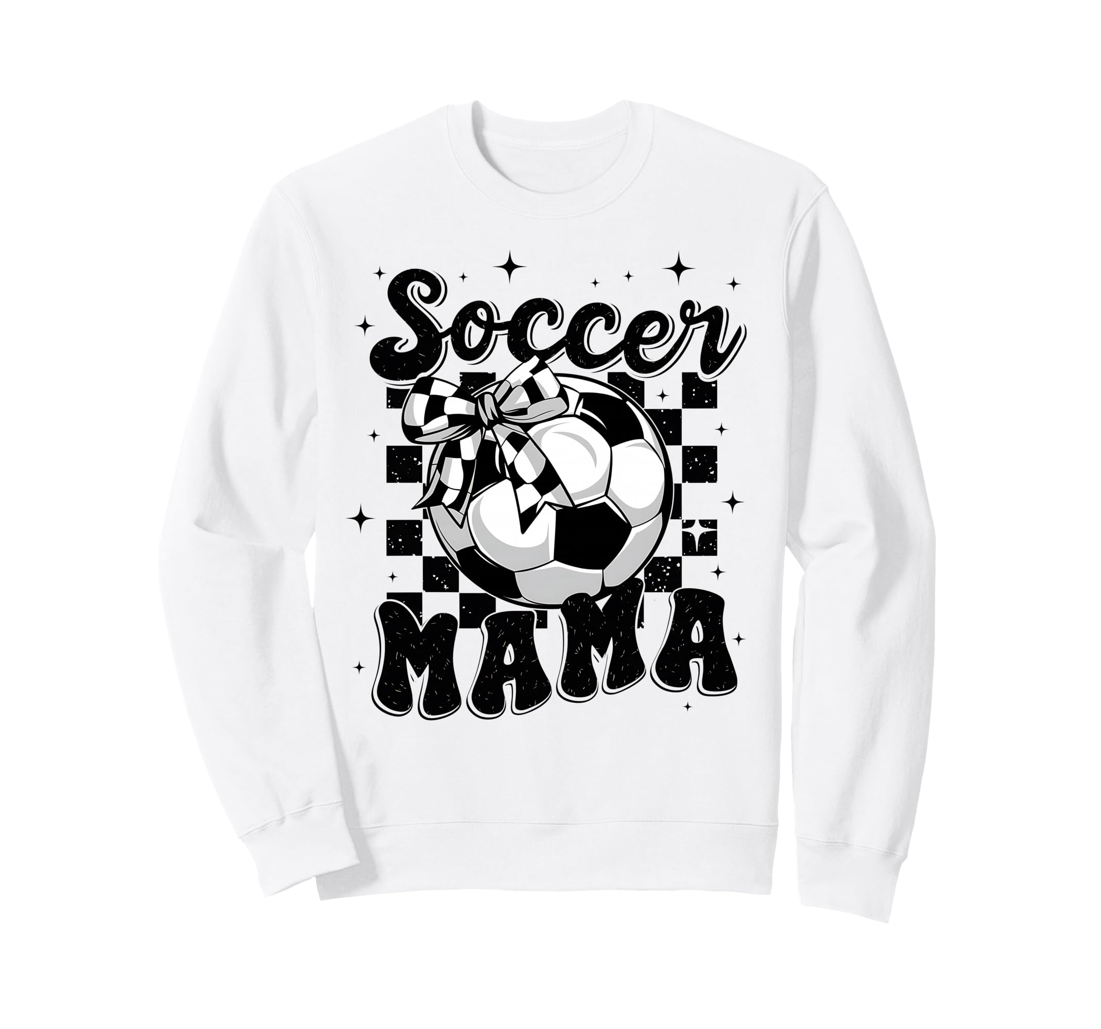 Soccer Mama Mother Mommy Preppy Sweatshirt - Custom Art Print Unisex - T-Shirt, Sweatshirt, Hoodie