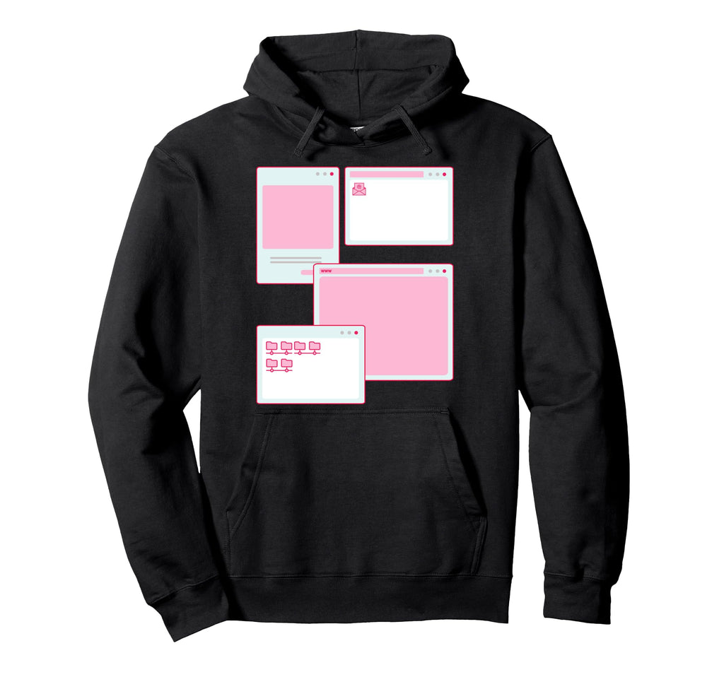 Vaporwave Aesthetic 90S Grunge Hoodie - Aesthetic Graphic for Adults - T-Shirt, Sweatshirt, Hoodie