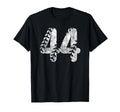 Baseball Softball Mom 44 Number 44 T-Shirt - Aesthetic Graphic Unisex - T-Shirt, Sweatshirt, Hoodie