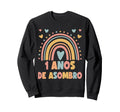 1 Year Old Boho Rainbow 1St Spanish Sweatshirt - Trendy Graphic for Adults - T-Shirt, Sweatshirt, Hoodie